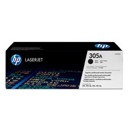 Toner HP LaserJet Pro 305A Negro 2090 páginas (CE410A)