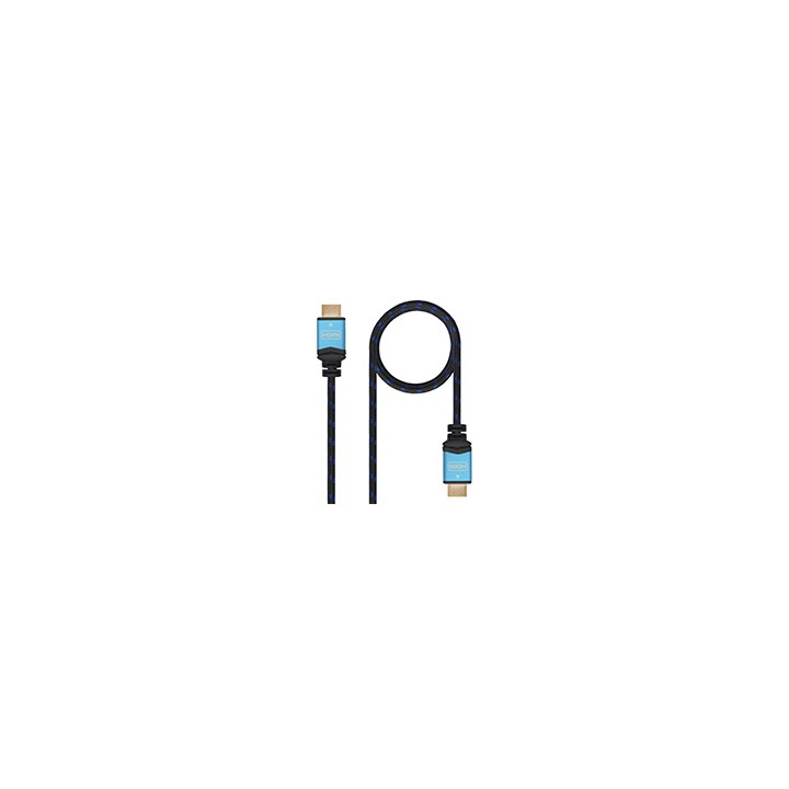 Nanocable HDMI A/M a HDMI A/M 1m Negro (10.15.3701)