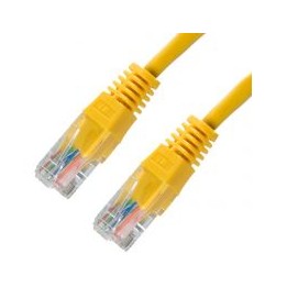 Nanocable RJ45 Cat6 UTP AWG24 2m Amarillo(10.20.0402-Y)
