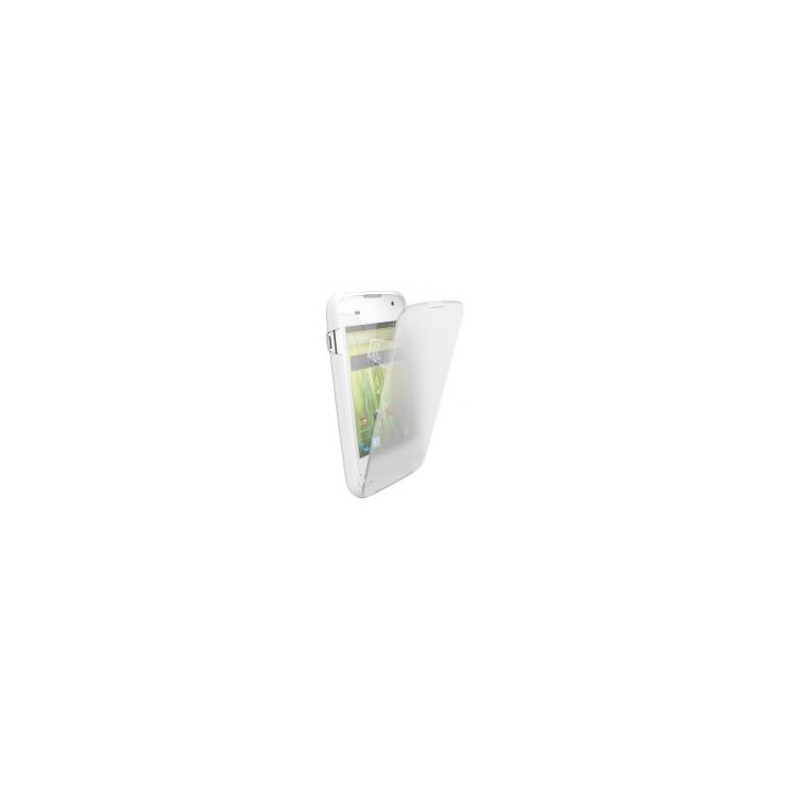Funda BQ Aquaris 3.5" TPU Folio Blanca (11BQFUN129)