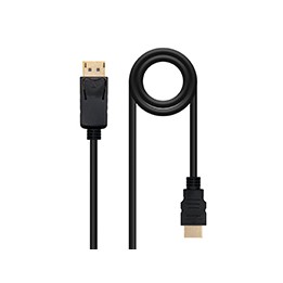 Nanocable DP/M a HDMI A/M 3m Negro (10.15.4303)