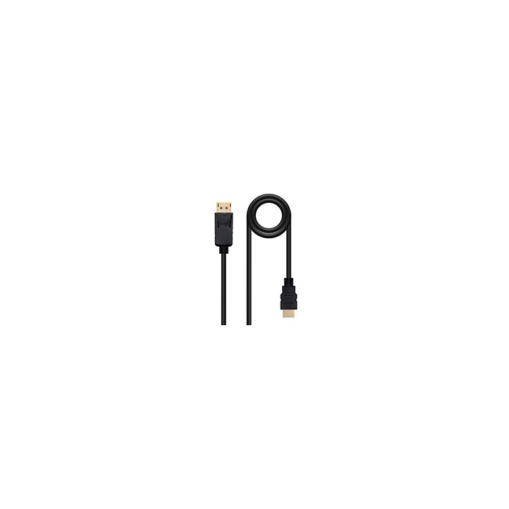 Nanocable DP/M a HDMI A/M 3m Negro (10.15.4303)