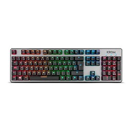 Teclado Mecánico KROM Kernel RGB USB Negro (NXKROMKRNL)