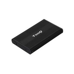 Caja TooQ HDD 2.5" SATA USB 2.0 Negra (TQE-2510B)