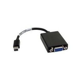 Nanocable Mini DP/M a VGA/H 15cm Negro (10.16.0202)