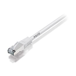 Cable EQUIP RJ45 Cat.7 S/FTP 3m Blanco (EQ605712)