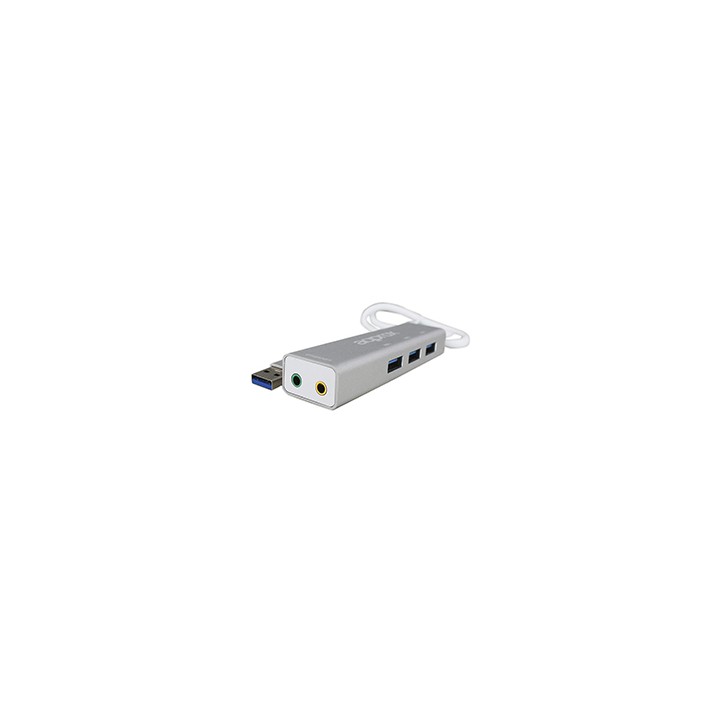 T. Sonido Approx USB 5.1 + Hub 3xUSB 3.0 (APPUSB51HUB)