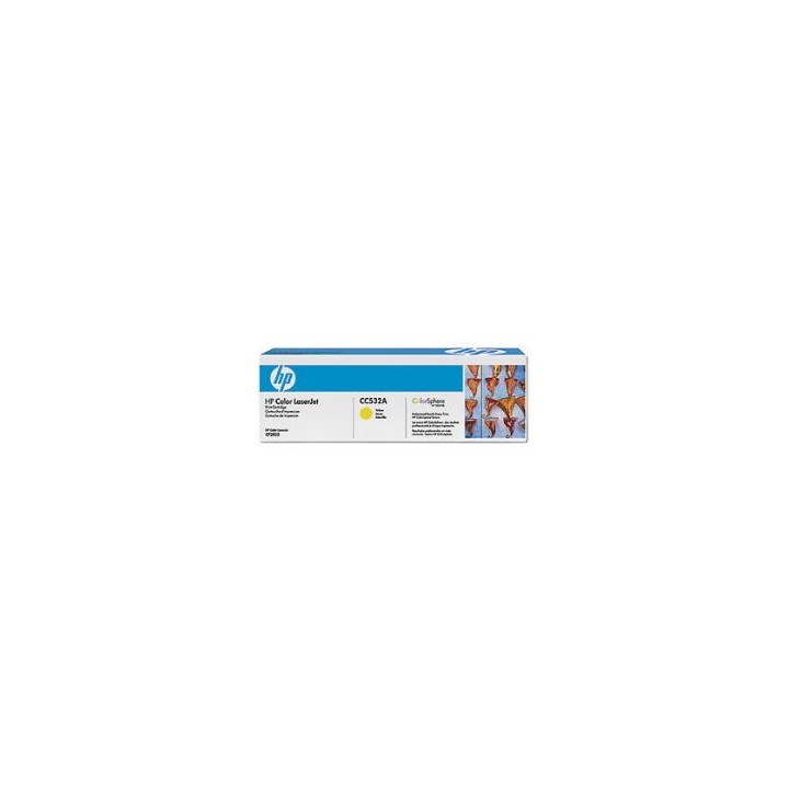 Toner HP LaserJet 304A Amarillo 2800 páginas (CC532A)