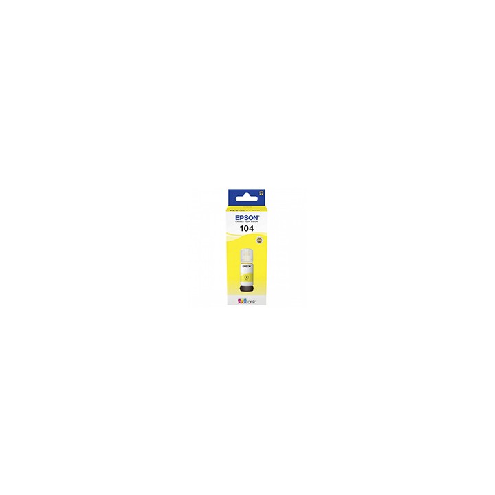Botella Tinta Epson EcoTank 104 Amarillo (C13T00P440)