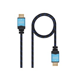 Nanocable HDMI A/M a HDMI A/M 0.5m Negro (10.15.3700)