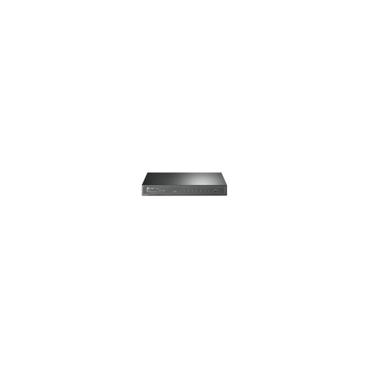 Switch TP-Link 8xRJ45 GbE Gestionado Negro (TL-SG2008)