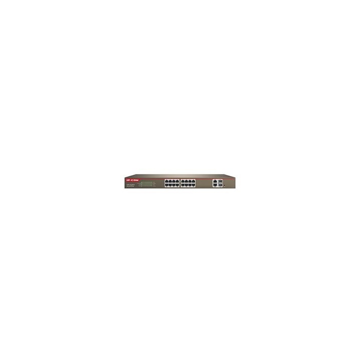 Switch IP-COM 16xRJ45 4xSFP PoE Negro (S3300-18-PWR-M)