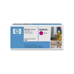 Toner HP LaserJet 124A Magenta 2000 páginas (Q6003A)