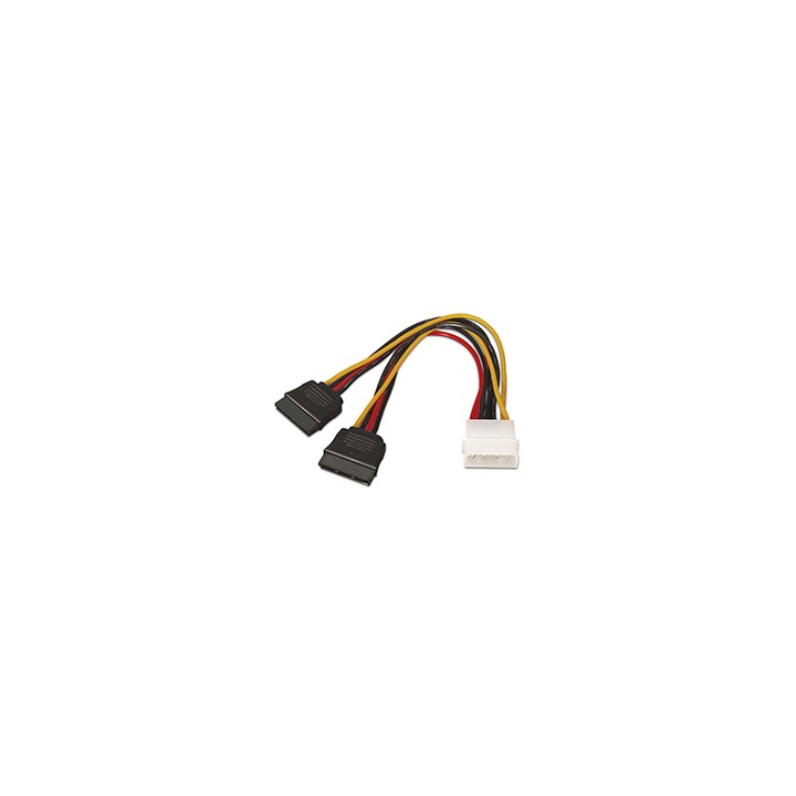 Nanocable SATA/M a 2xSATA/H 20cm (10.19.0103)