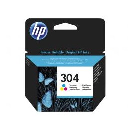 Tinta HP 304 Tricolor 2ml 100 páginas (N9K05AE)