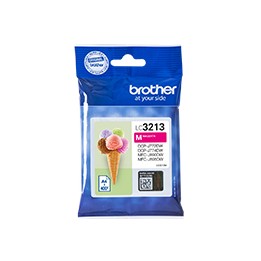 Tinta Brother Magenta 400 páginas (LC3213M)