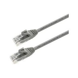 Cable AISENS RJ45 Cat.6a UTP 25cm Gris (A145-0324)