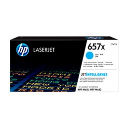 Toner HP LaserJet 657X Cian 23000 páginas (CF471X)