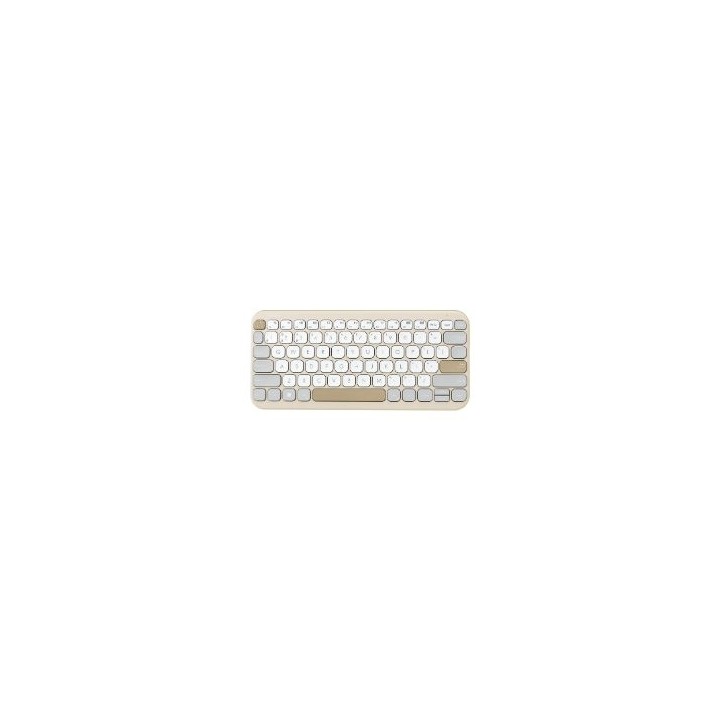 Teclado ASUS Marshmallow KW100 Beige (90XB0880-BKB210)