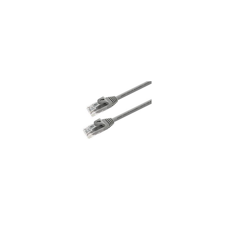 Cable AISENS RJ45 Cat.6a UTP AWG24 10m Gris (A145-0330)
