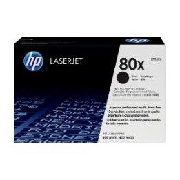 Toner HP LaserJet Pro 80X Negro 6900 páginas (CF280X)