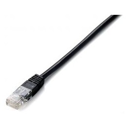 Cable EQUIP RJ45 Cat.5e U/UTP 0.5m Negro (EQ825457)