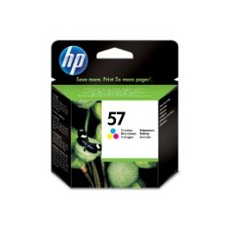 Tinta HP 57 Tricolor 500 páginas (C6657AE)