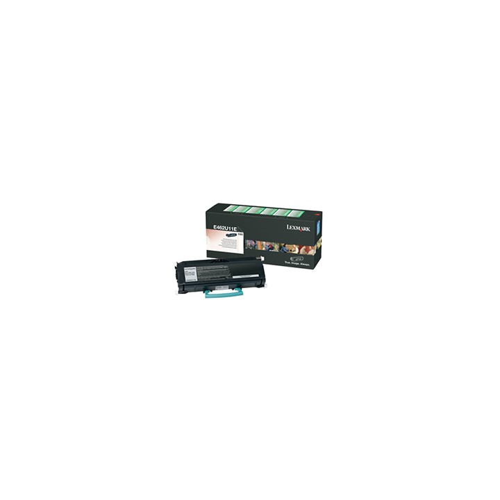 Toner Lexmark Laser Negro 18000 páginas (E462U11E)