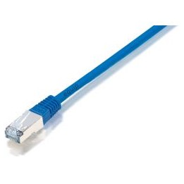 Cable EQUIP RJ45 Cat.5e F/UTP AWG26 3m Azul (EQ225432)