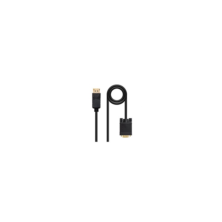 Nanocable DP/M a VGA/M 5m Negro (10.15.4405)