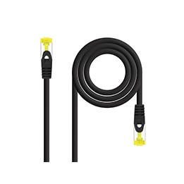 Nanocable RJ45 Cat6A SFTP AWG26 3m Negro(10.20.1903-BK)