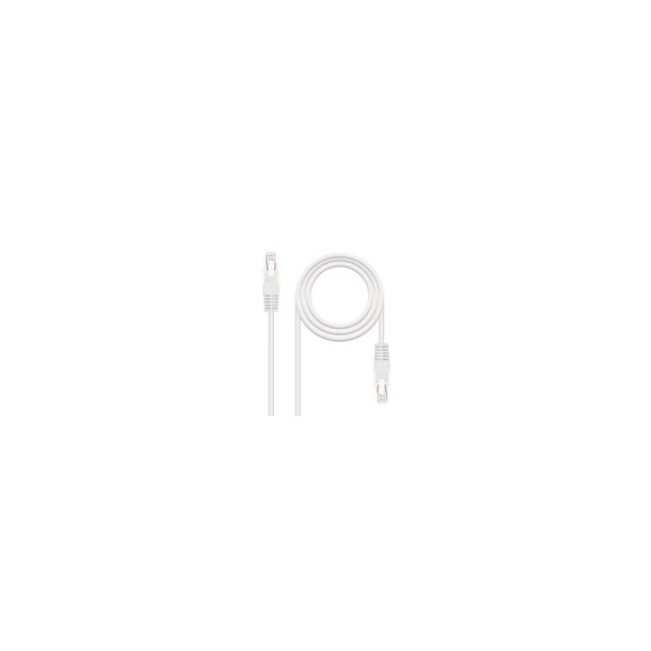 Nanocable RJ45 Cat.5e UTP AWG24 2m Blanco(10.20.0102-W)