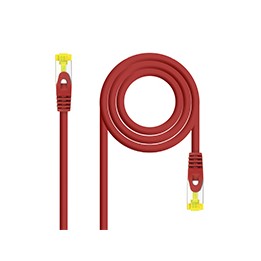 Nanocable RJ45 Cat.6A SFTP AWG26 1m Rojo (10.20.1901-R)