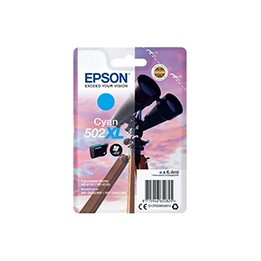 Tinta Epson 502XL Cian 6.4ml 470 páginas (C13T02W24010)