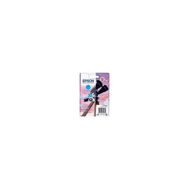 Tinta Epson 502XL Cian 6.4ml 470 páginas (C13T02W24010)