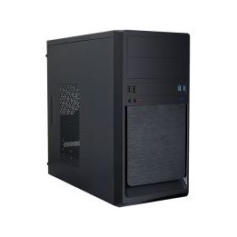 Caja UNYKA UK6023 QUAD 500W USB2/3 mATX Negra (51992)