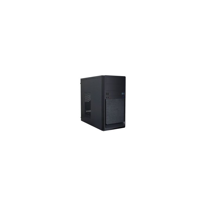 Caja UNYKA UK6023 QUAD 500W USB2/3 mATX Negra (51992)
