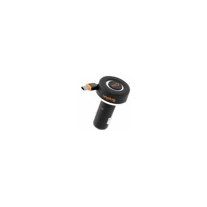 Cargador WOXTER de Coche Retráctil 1A (CCU 1000 MIC)