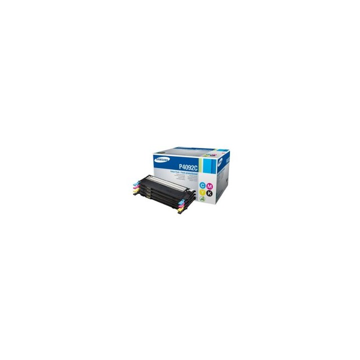 Toner Samsung Laser CLT-P4092C Negro/Tricolor (SU392A)