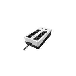EATON sistema de alimentación ininterrumpida (UPS) En espera (Fuera de lÍ­nea) 700 VA, 420 W, 8 salidas AC Negro, Blanco