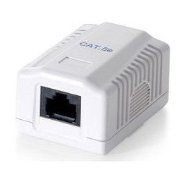 Roseta EQUIP 1xRJ45/H Cat.5e Blanco (EQ235111)