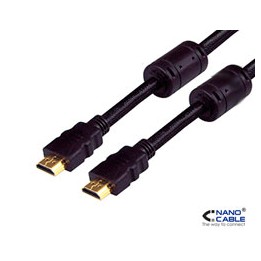 Nanocable HDMI A/M a HDMI A/M 1.8m Negro (10.15.1802)