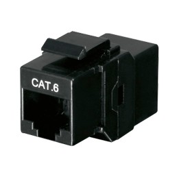 Conector EQUIP RJ45/H Cat.6 Kit 8 Negro (EQ125579)