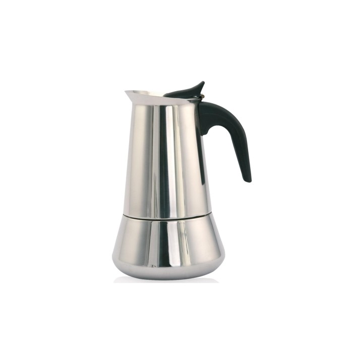 Orbegozo KFI 260 cafetera manual Cafetera italiana Negro, Acero inoxidable