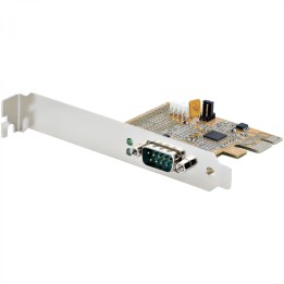 StarTech.com Tarjeta PCI Express Serie de 1 Puerto, Tarjeta de Interfaz PCIe a Serie RS232 (DB9), Tarjeta Serial, UART 16C1050,