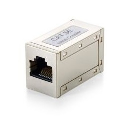 Conector EQUIP RJ45/H a RJ45/H Cat5e Blanco (EQ221159)