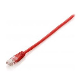Cable EQUIP RJ45 Cat.6 U/UTP 3m Rojo (EQ625422)