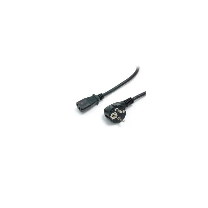 StarTech.com PXT101EUR Cable de Alimentación Corriente de 1,8m para Ordenador PC C13 a Clavija Europea Europlug - CEE 7/16