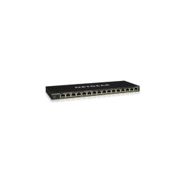 Netgear No administrado Gigabit Ethernet (10/100/1000) EnergÍ­a sobre Ethernet (PoE) Negro