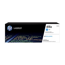 Toner HP LaserJet 415X Cian 6000 páginas (W2031X)